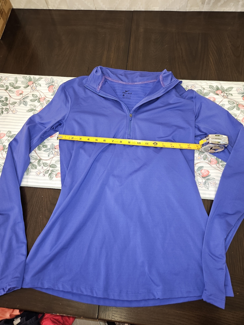 Nike Women's Half-Zip Pullover in Periwinkle